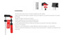 Imagen de PRENSA (SARGENTO)  MANDIBULA DE 200X50MM