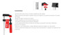 Imagen de PRENSA (SARGENTO)  MANDIBULA DE 250X50MM