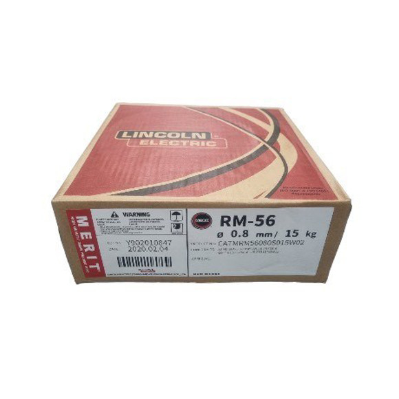 Imagen de BOBINA DE 15KG DE ALAMBRE PARA SOLDAR MERIT RM56 0,8MM