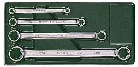 Imagen de JUEGO 4 LLAVES  E-TORX