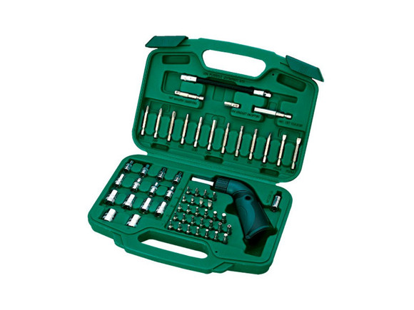 Imagen de JUEGO DADOS Y PUNTAS  DE 1/4" 60 PIEZAS