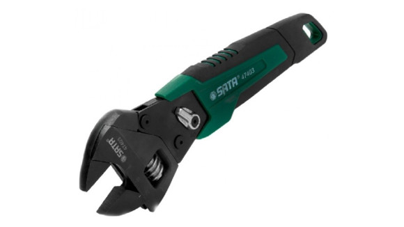 Imagen de LLAVE AJUSTABLE  CON CRIQUE DE 8" MANGO ERGONOMICO