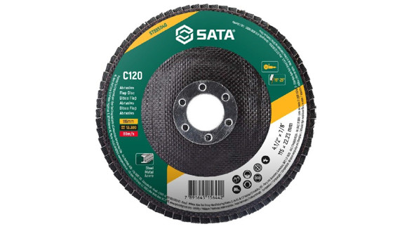 Imagen de DISCO FLAP ABRASIVO  METAL/INOX 4.1/2  115MM GRANO C80