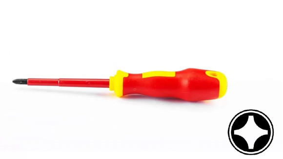 Imagen de DESTORNILLADOR  PUNTA "PH" N°0  AISLACION 1000V VDE