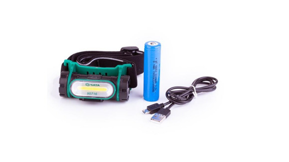 Imagen de LINTERNA PARA CABEZA RECARGABLE  150LM