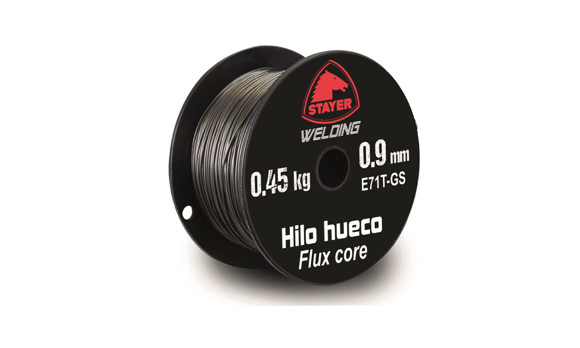 Imagen de BOBINA HILO HUECO  0.45 KG 0.9 MM E71T-GS