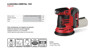 Imagen de LIJADORA ORBITAL LOM L20  125MM BAT.18V 2600 RPM