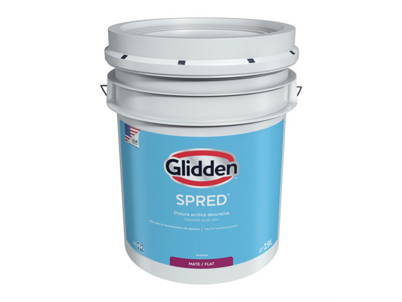 Imagen de BASE 19L GLIDDEN LATEX SPRED ACRILICA PASTEL