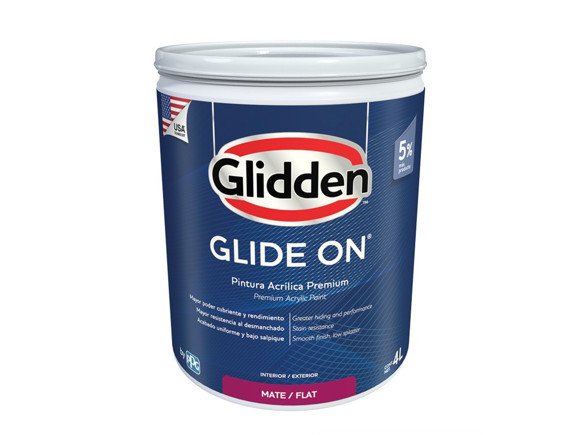 Imagen de BASE 4L GLIDDEN LATEX GLIDE-ON ACRILICA MATE DEEP