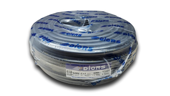 Imagen de ROLLO 100MTS CABLE 4X1 SIMILGOMA NEGRO
