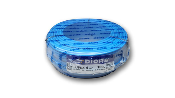 Imagen de ROLLO 100MTS CABLE 4MM AZUL UNIPOLAR