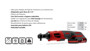 Imagen de LLAVE CRIQUE A BATERIA 18V CUADRANTE PARA 3/8" ADAPT.1/4"