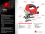 Imagen de SIERRA CALADORA ELECTRICA  800W 220V CON ASPIRACION