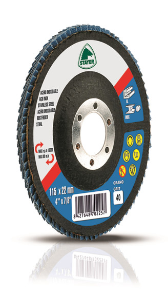 Imagen de DISCO  HQ 115X22,2 GRANO 40 - 80 FLAPS