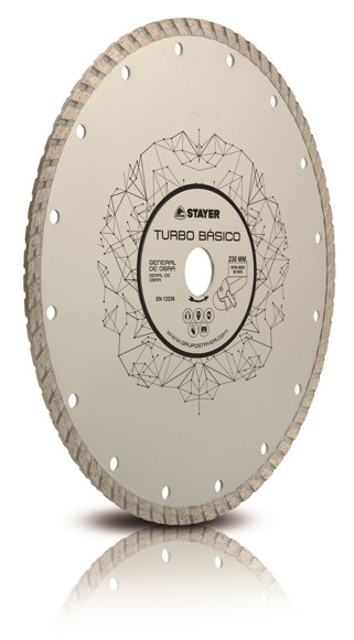 Imagen de DISCO  DIAMANTADO TURBO 180X22,2 H7