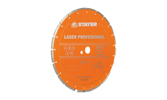 Imagen de DISCO DIAMANTADO SEGMENTADO PROFESIONAL  300X25,4MM