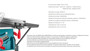Imagen de SIERRA DE MESA 250MM  DE 10" 220V 2000W 4800RPM