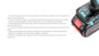Imagen de LLAVE IMPACTO  BATERIA 20V 4AH CUADRANTE DE 1/2 550NM