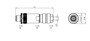 Imagen de CABLE CONECTOR M12 ETHERNET BCCM474-0000-2D-000-51X475-000