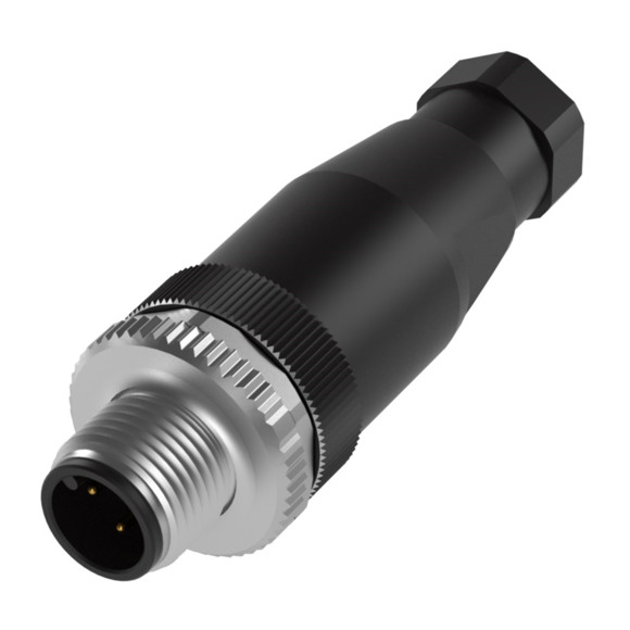 Imagen de CABLE CONECTOR M12 MACHO - BCCM435-0000-2A-000-41X575-000