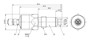 Imagen de SENSOR CAPACITIVO BCSS44KK01-PSCFAG-EP00,3-GS49