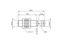 Imagen de SENSOR INDUCTIVO BES M12MF-USC30B-S04G