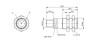 Imagen de SENSOR ULTRASONICO BUS M18M1-GPXI-12/100-S92G