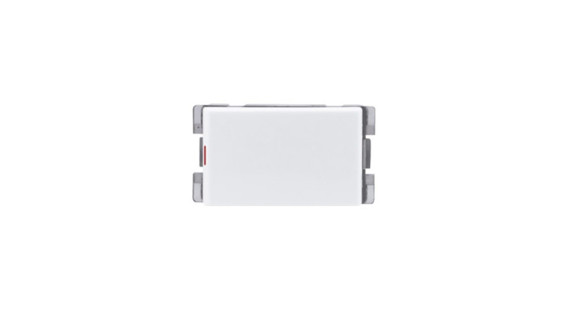 Imagen de MODULO INTERRUPTOR BLANCO UNIPOLAR ATENEA 10AMP 250V