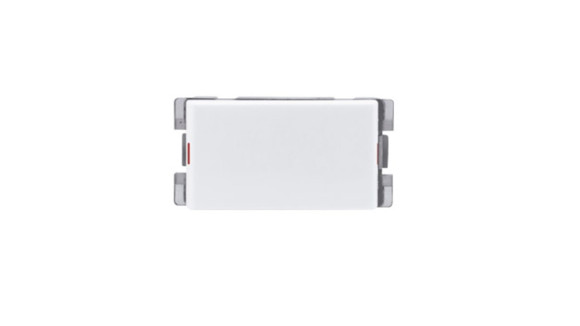 Imagen de MODULO INTERRUPTOR BLANCO UNIPOLAR COMBINADO ATENEA 10AMP