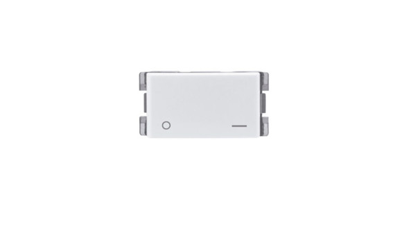 Imagen de MODULO INTERRUPTOR BLANCO BIPOLAR ATENEA 10AMP 250V