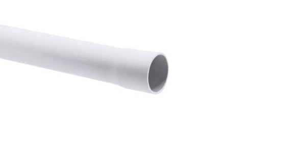 Imagen de TUBO/CONDUCTO RIGIDO 3MTS 25MM BLANCO C/COPA (205)