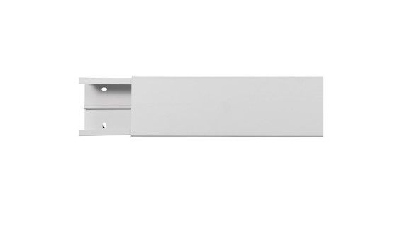 Imagen de CANALETA/DUCTO 2MTS 60X40MM BLANCA CIERRE CLASICO