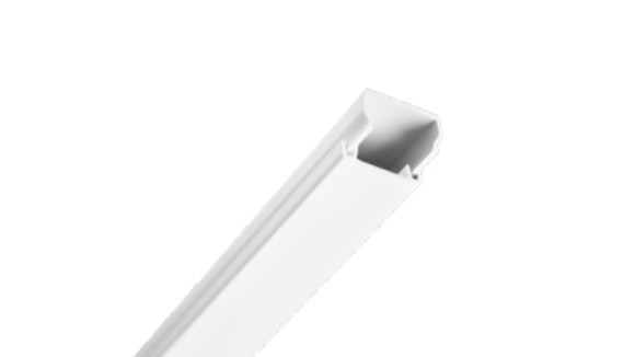 Imagen de CANALETA/DUCTO 2MTS 20X20MM BLANCA CIERRE CLASICO C/CINTA