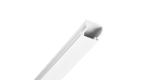 Imagen de CANALETA/DUCTO 2MTS 20X10MM BLANCA CIERRE CLASICO C/CINTA