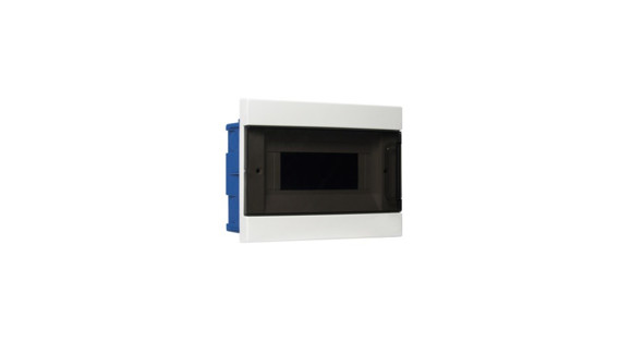 Imagen de TABLERO DE EMBUTIR 8 MODULOS TAPA TRANSPARENTE HUMO