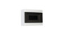 Imagen de TABLERO EXTERIOR 8 MODULOS BASE BLANCA Y TAPA TRANSP.HUMO