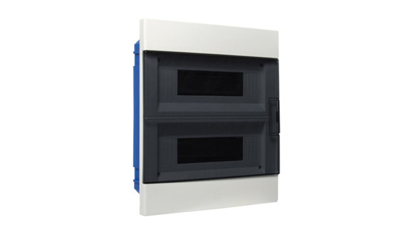 Imagen de TABLERO DE EMBUTIR 24 MODULOS TAPA TRANSPARENTE HUMO