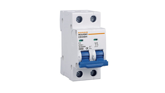 Imagen de LLAVE BIPOLAR TERMOMAGNETICA 2 POLOS 16AMP TIPO C