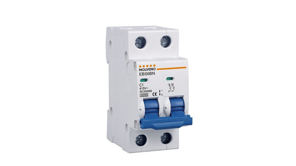 Imagen de LLAVE BIPOLAR TERMOMAGNETICA 2 POLOS 40AMP TIPO C
