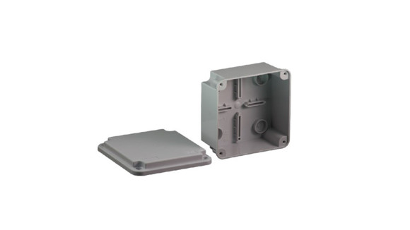 Imagen de CAJA EXTERIOR ESTANCA RECTANGULAR GRIS 100X110X50MM IP55
