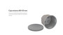 Imagen de CAJA EXTERIOR ESTANCA REDONDA GRIS 80X50MM IP44