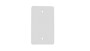 Imagen de TAPA CIEGA RECTANGULAR BLANCA 3 MODULOS 120X75MM
