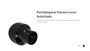 Imagen de PORTALAMPARA RECEPTACULO CURVO AUTORIZADO COLOR NEGRO