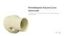 Imagen de PORTALAMPARA RECEPTACULO CURVO AUTORIZADO COLOR MARFIL