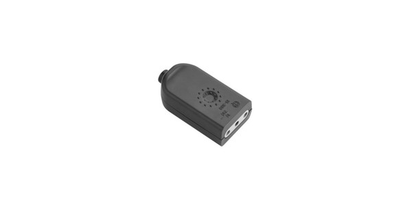 Imagen de FICHA HEMBRA NEGRA 3 EN LINEA 10AMP C/SEGURO