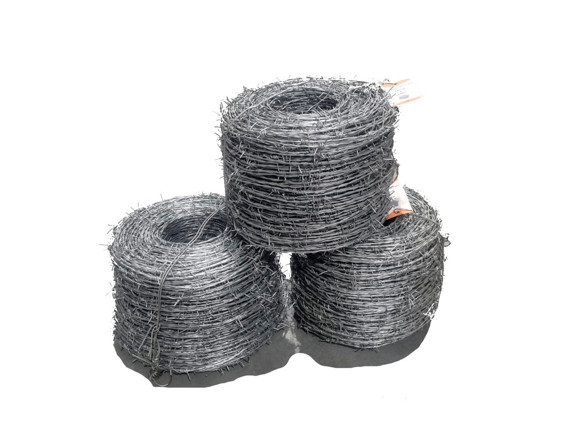 Imagen de ROLLO 15KG ALAMBRE DE PUAS GALVANIZADO 16X5"X400MT