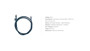 Imagen de CABLE CUENTA KILOMETRO CHEVROLET C10 HASTA 1984 1720MM