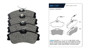 Imagen de PASTILLA DE FRENO CITROEN BERLINGO-PEUGEOT PARTNER/307