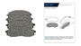 Imagen de PASTILLA DE FRENO NISSAN FRONTIER/X-TERRA 2003