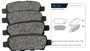 Imagen de PASTILLA DE FRENO TRASERA SUZUKI GRAND VITARA 2.4I 16V